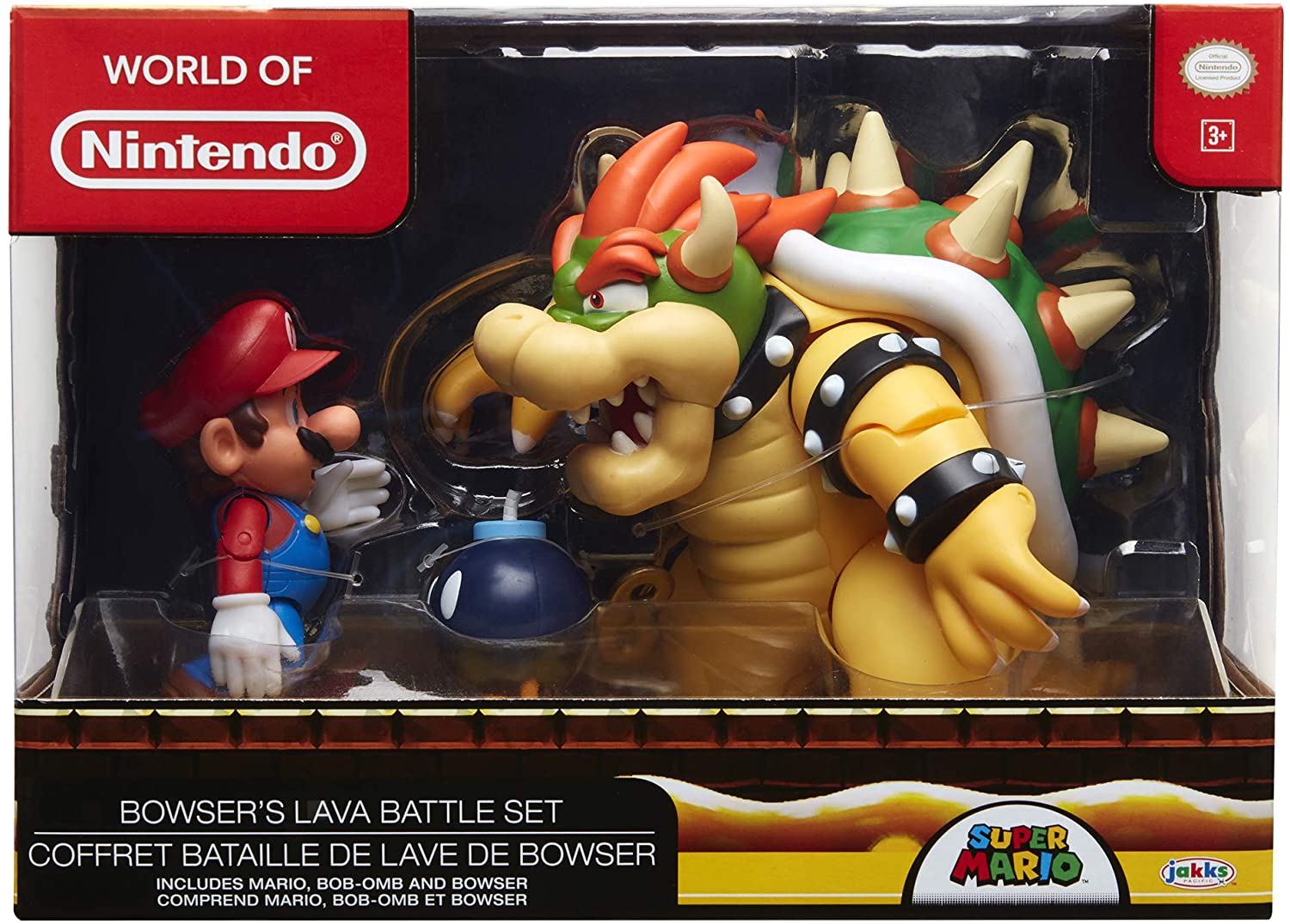 Set X 6 Figuras Muñecos Mario Bros Luigi Juguete Blister